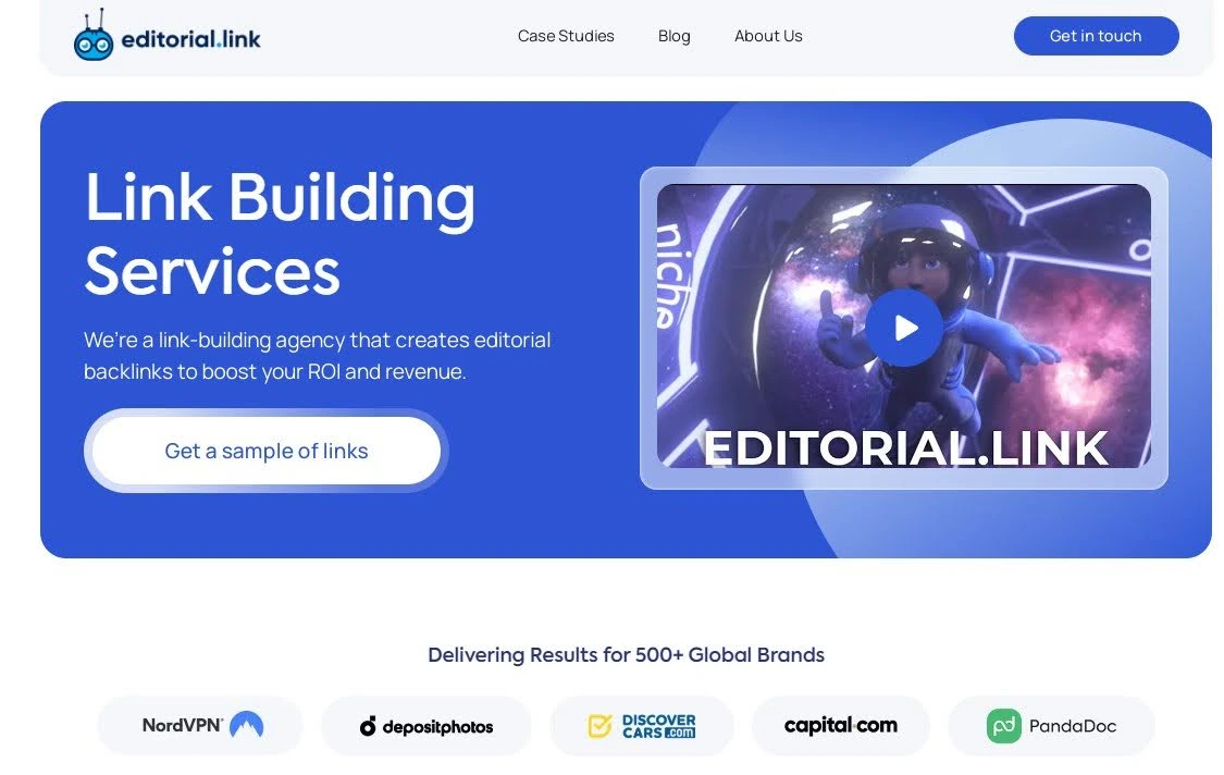 Editorial.Link link building agency