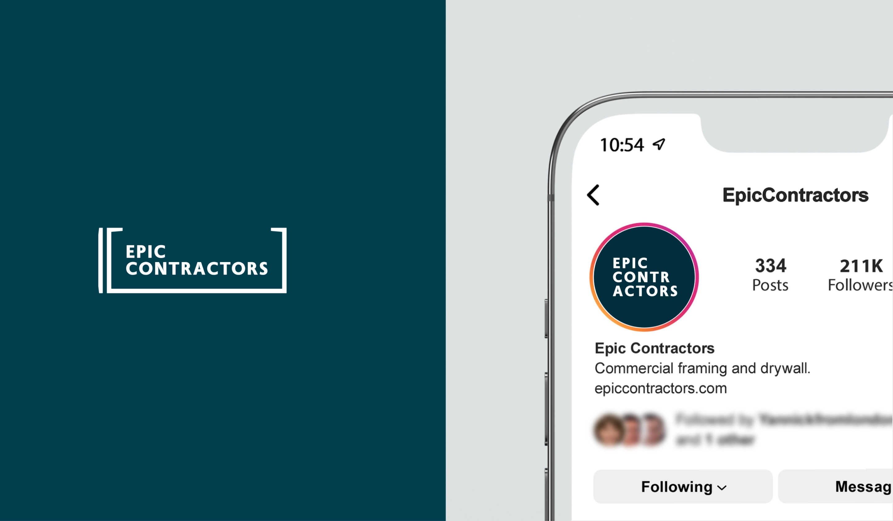 Epic Contractors Logo Design by OWDT
