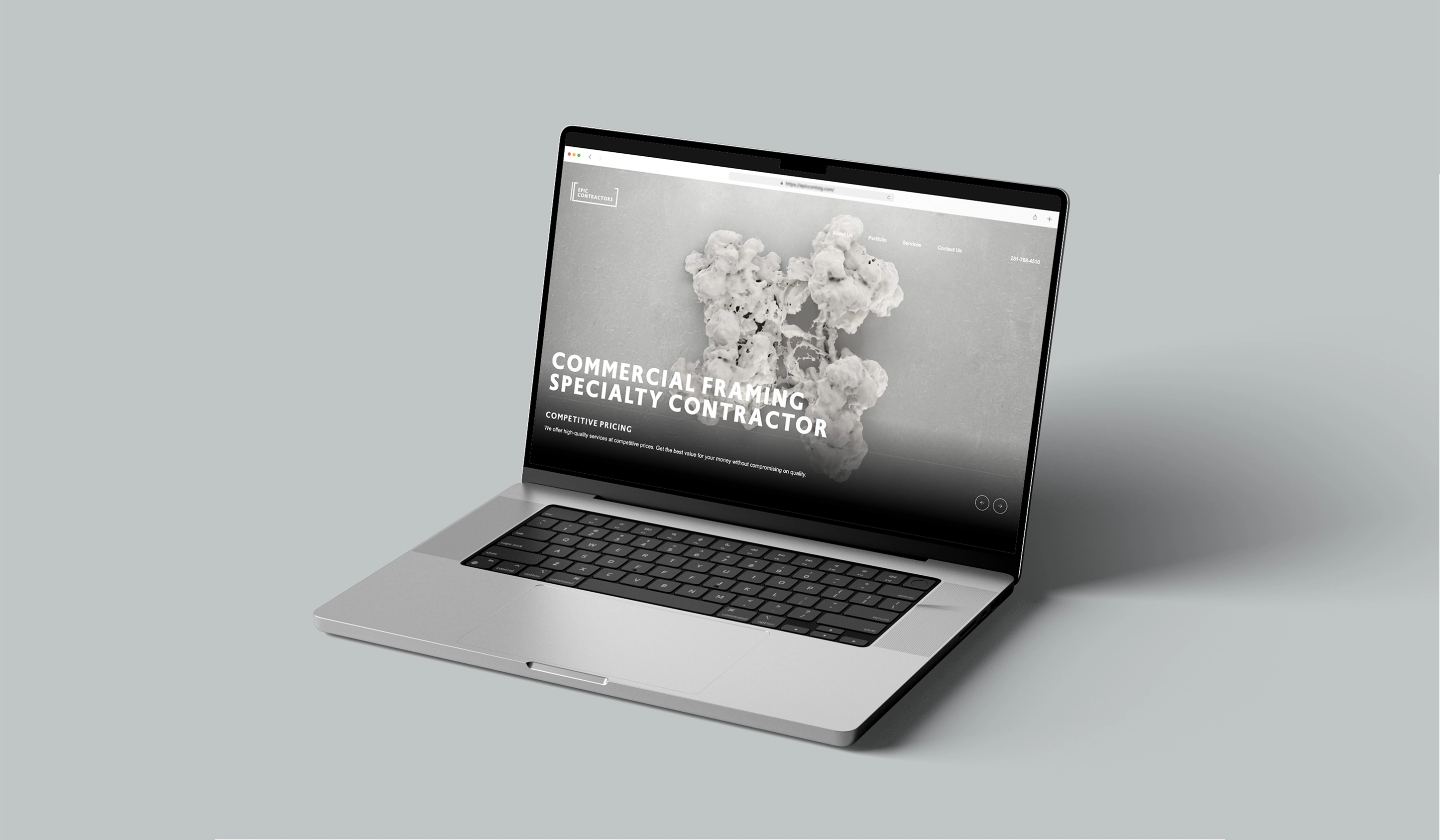 Innovation Web Design for Epic contractors by OWDT