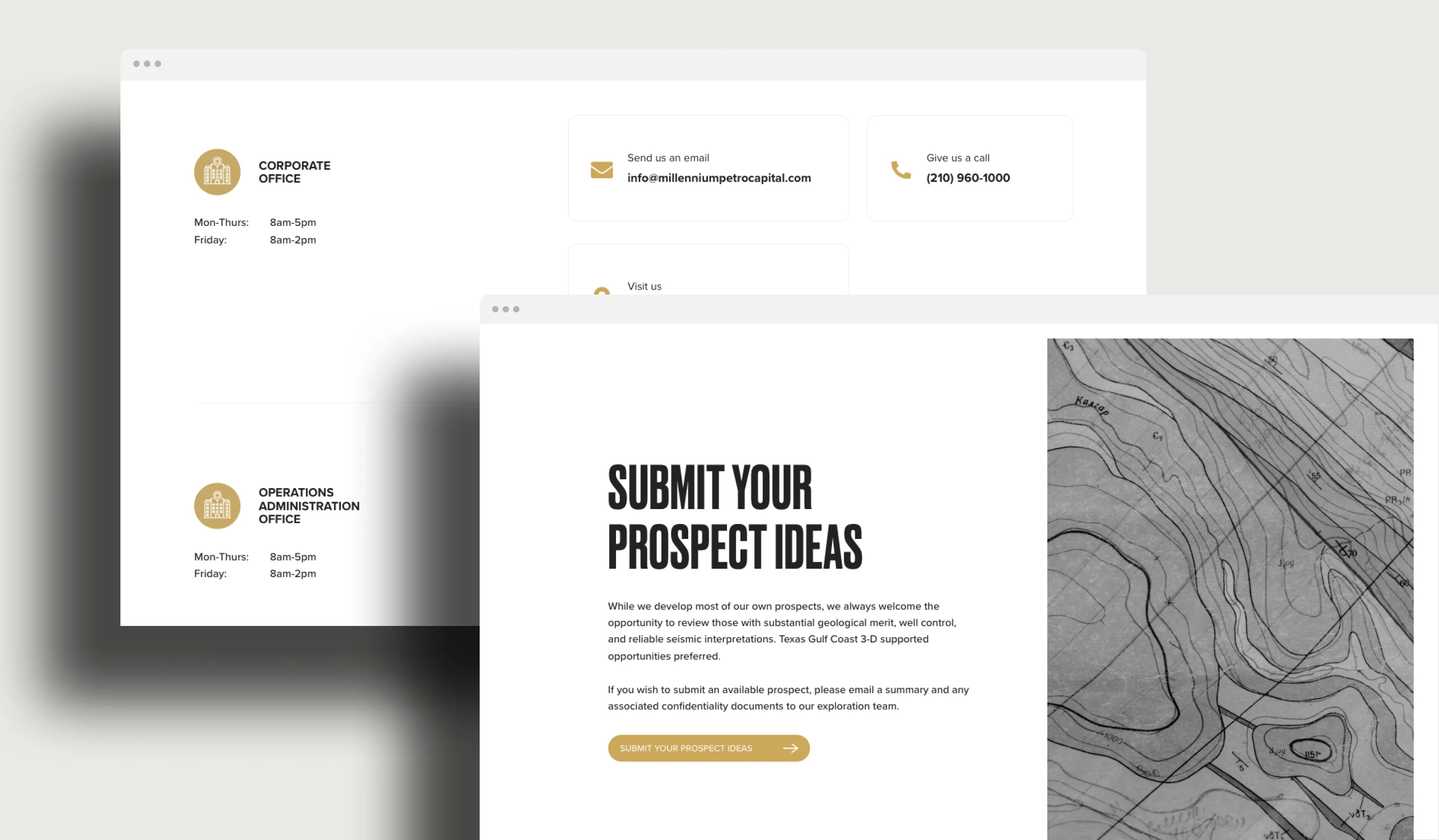 Innovation UI UX Design for Millennium Petro Capita by OWDT