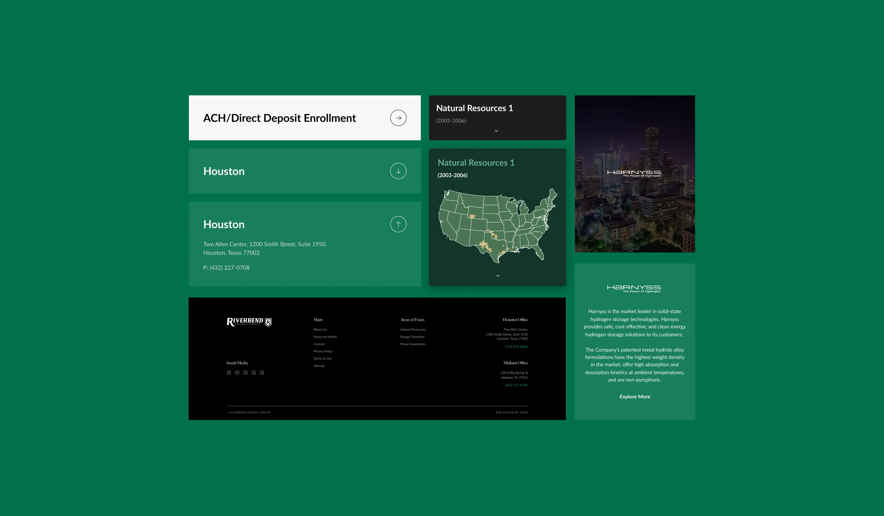 Interactive UI Design by OWDT for Riverbend