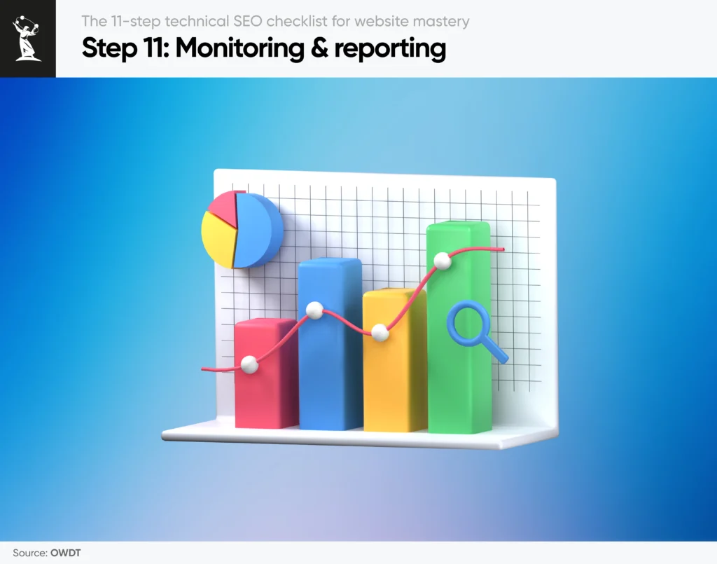 Monitoring & reporting technical SEO progress