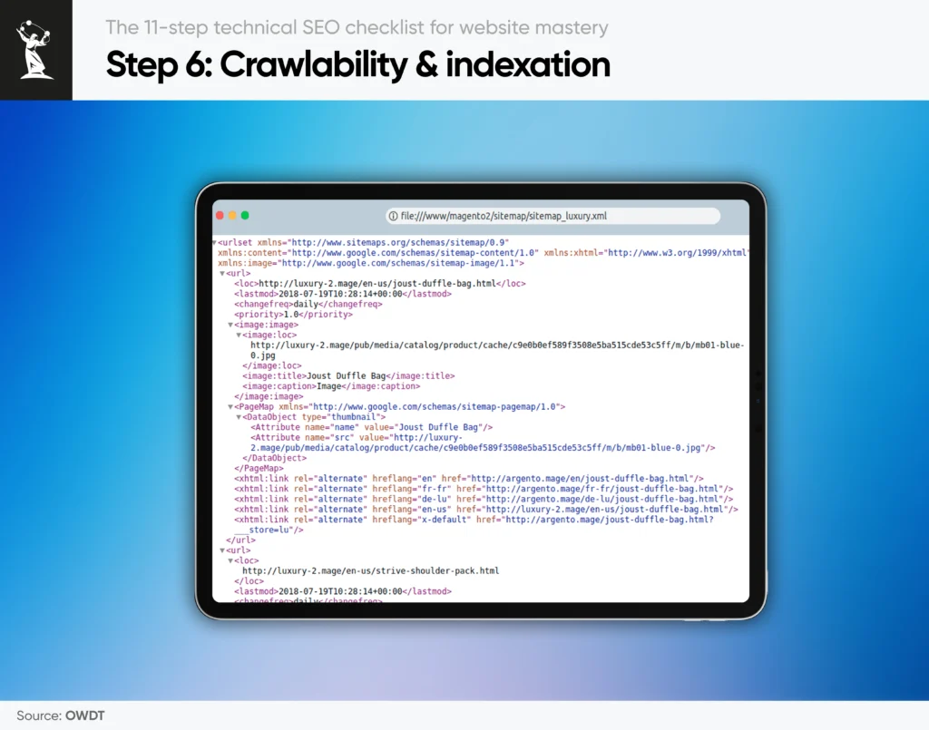 Technical SEO checklist Step 6: Crawlability & indexation