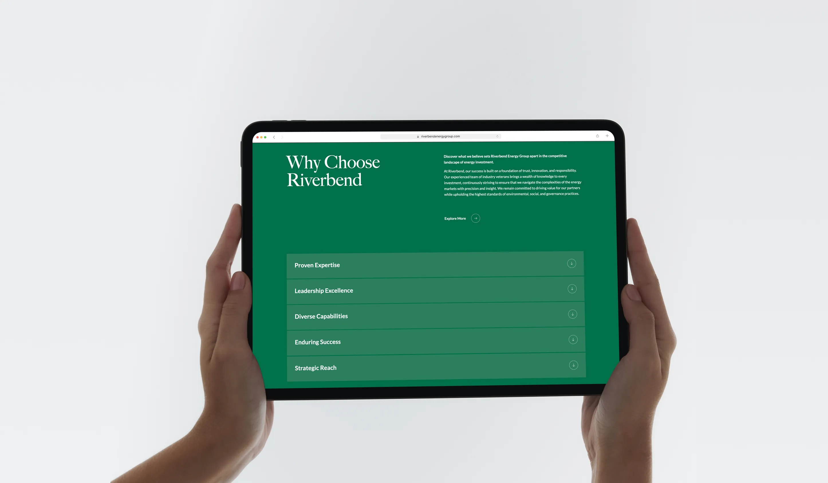 Web Design Riverbend by OWDT
