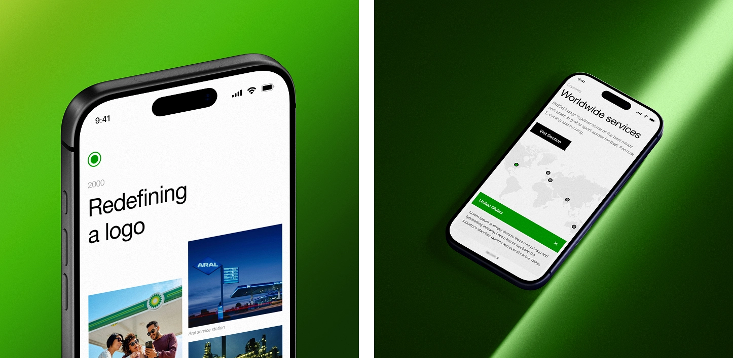 BP mobile website