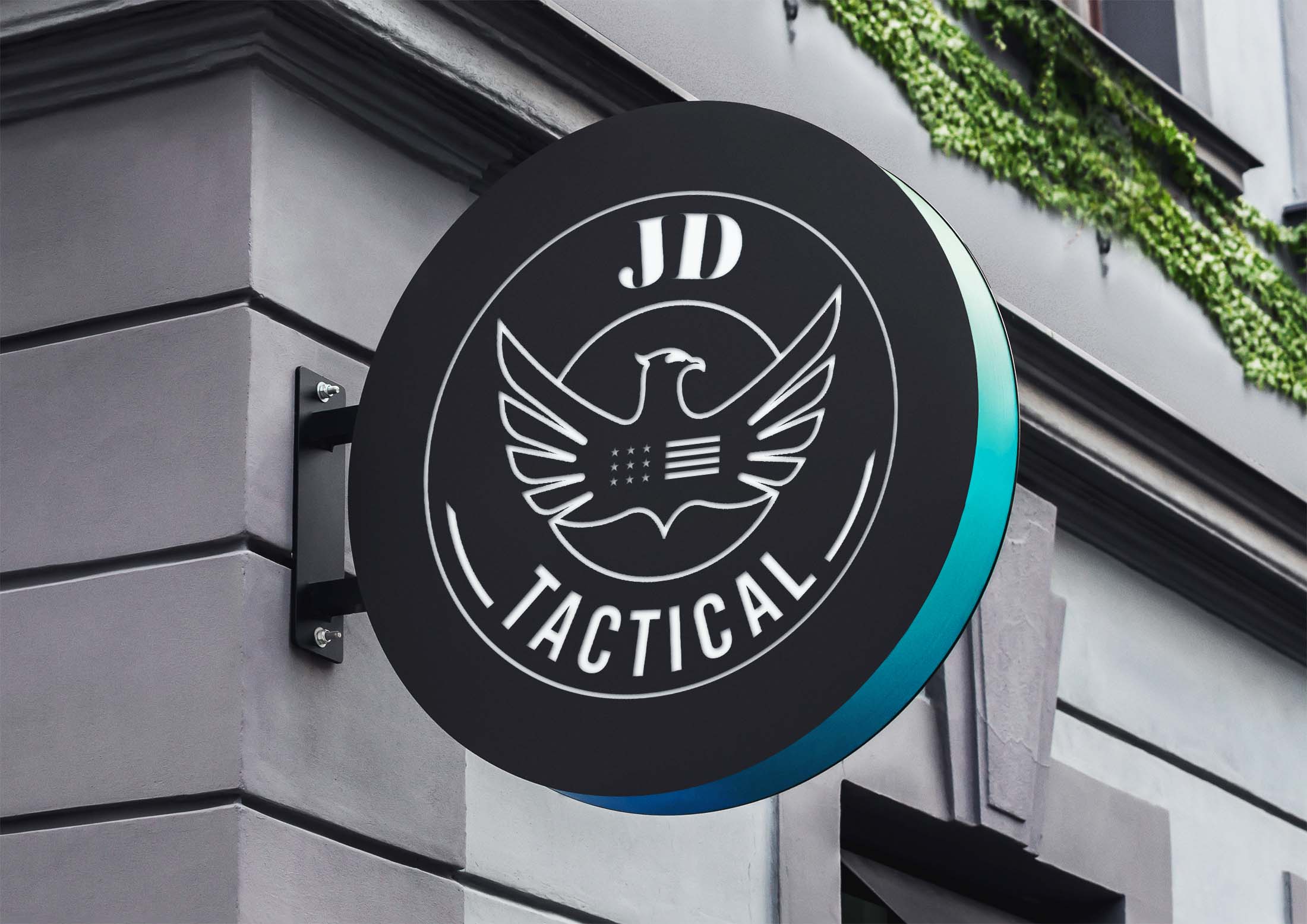 jd tactical street sign