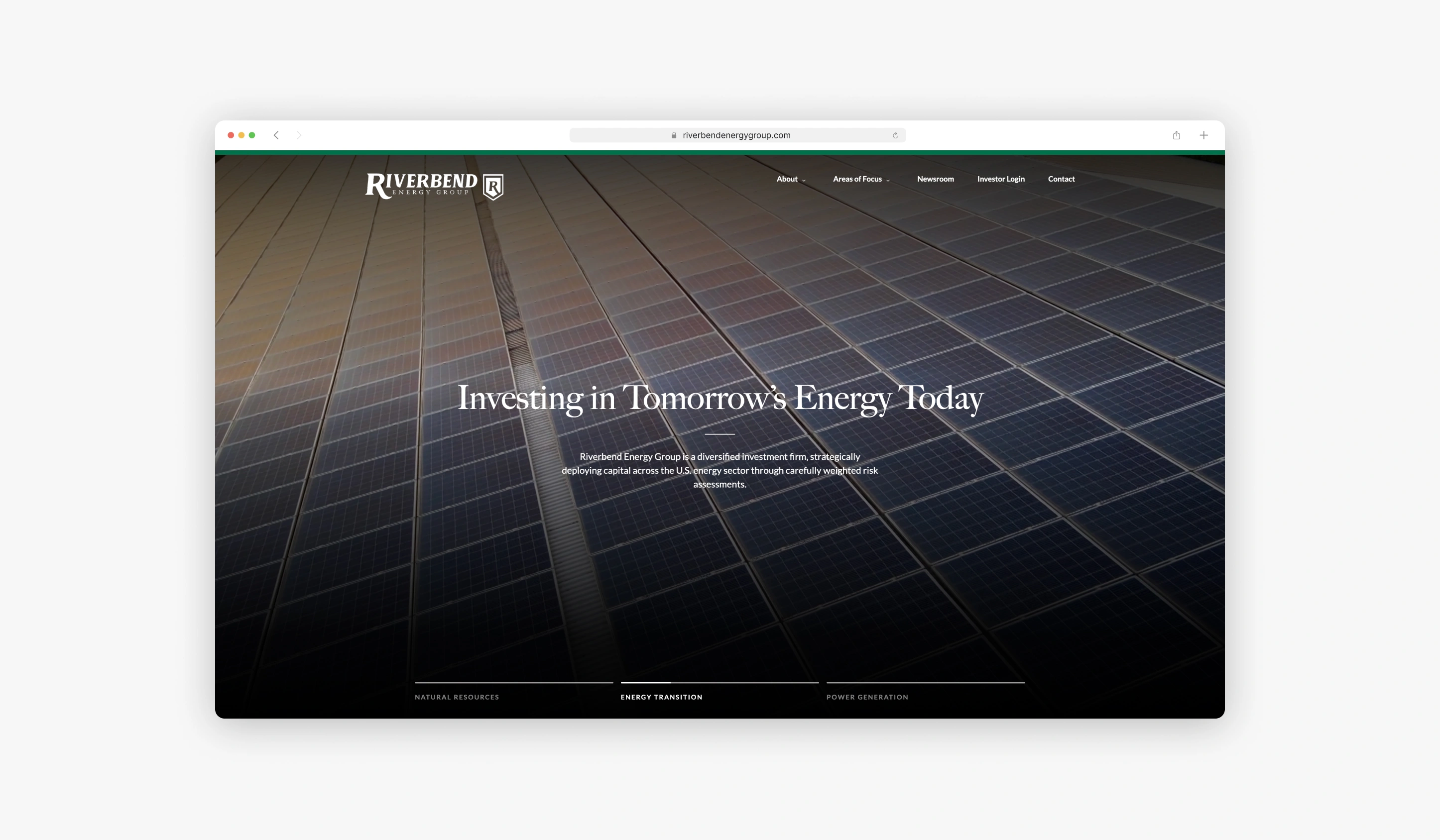 Design Modern Hero Slider for Riverbend by OWDT