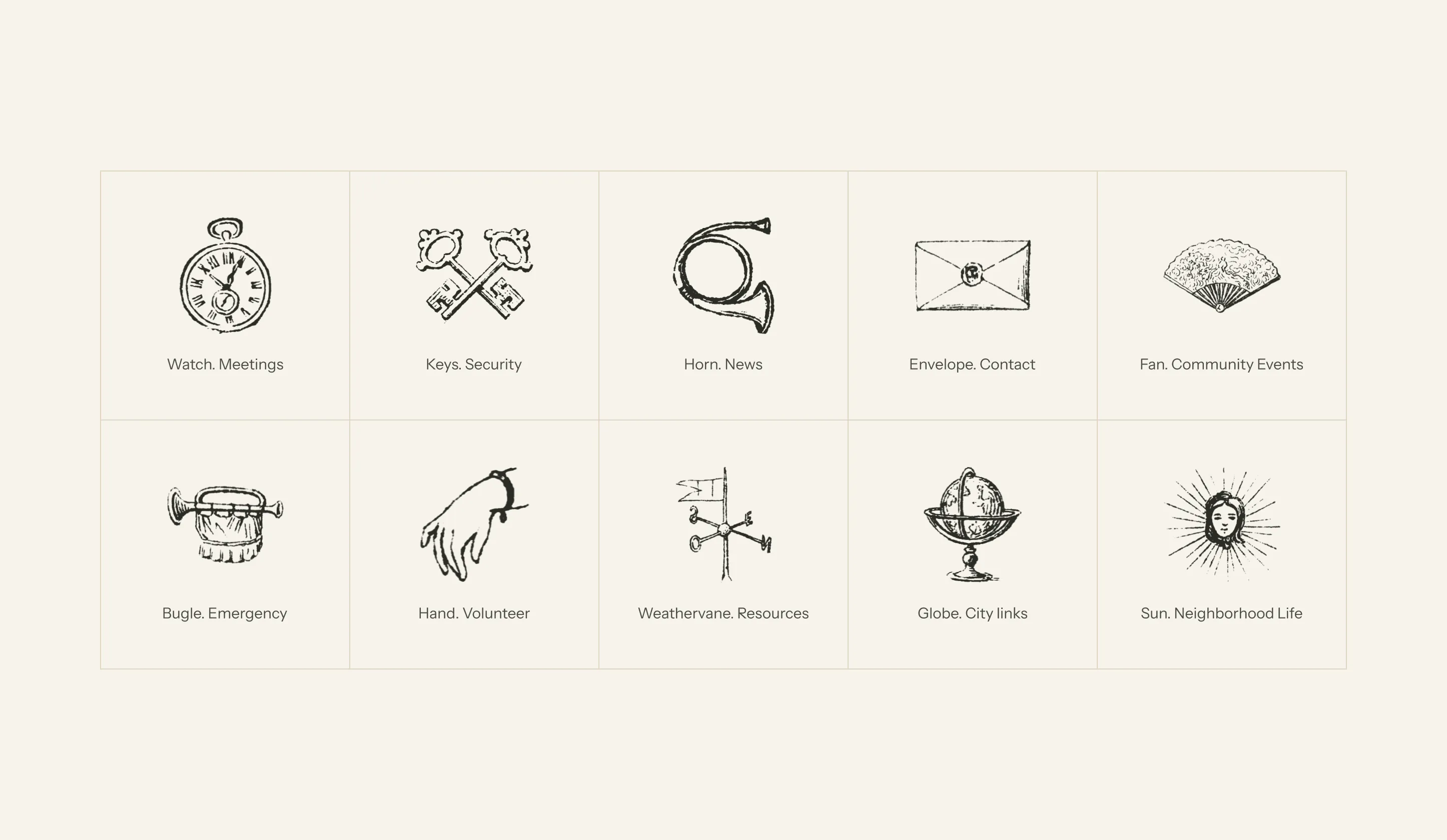 St. George Place Iconography & Graphic Motifs by OWDT